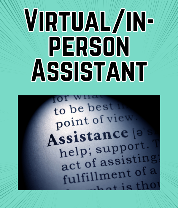 Virtual or in Person Virtual Assistant photo